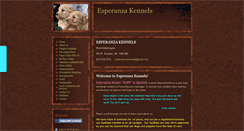 Desktop Screenshot of esperanzakennels.com